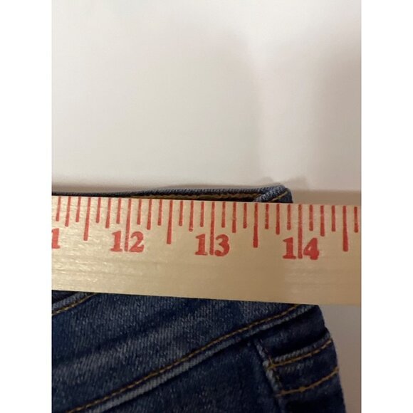 Rag & Bone Skinny Distressed Destroyed Denim Blue Jeans Women's Size 27 - Picture 7 of 13